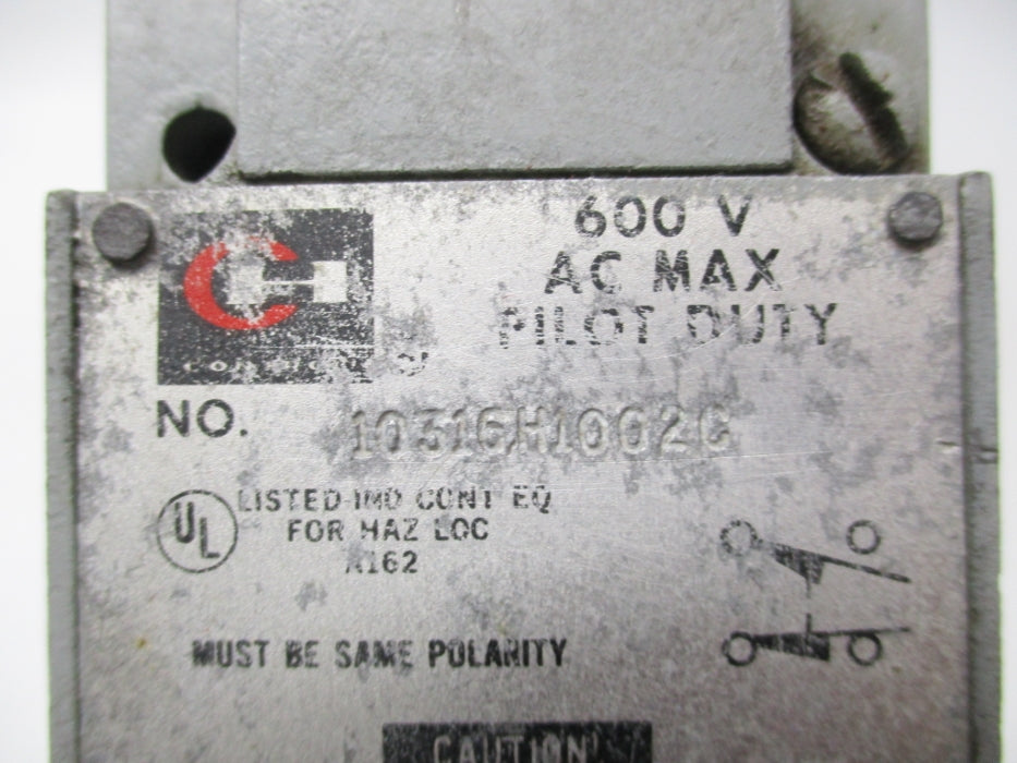 CUTLER HAMMER 10316H1002C (AS PICTURED) UNMP