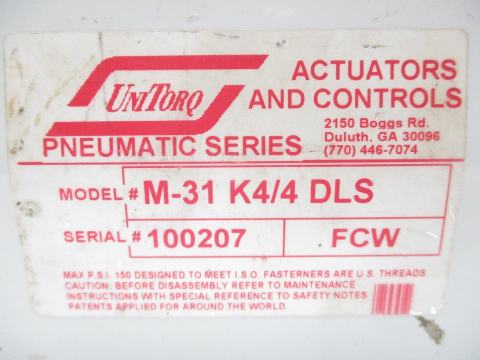 UNITORQ M-31K44DLS UNMP