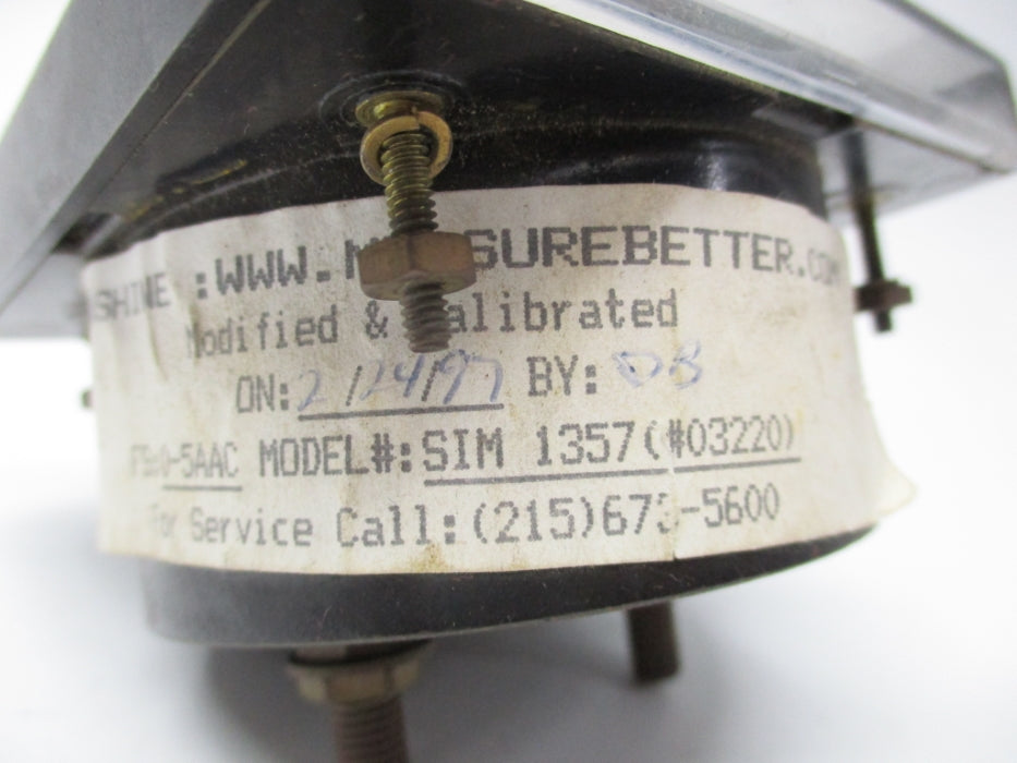 SIMPSON 1357(30220) 0-100A UNMP