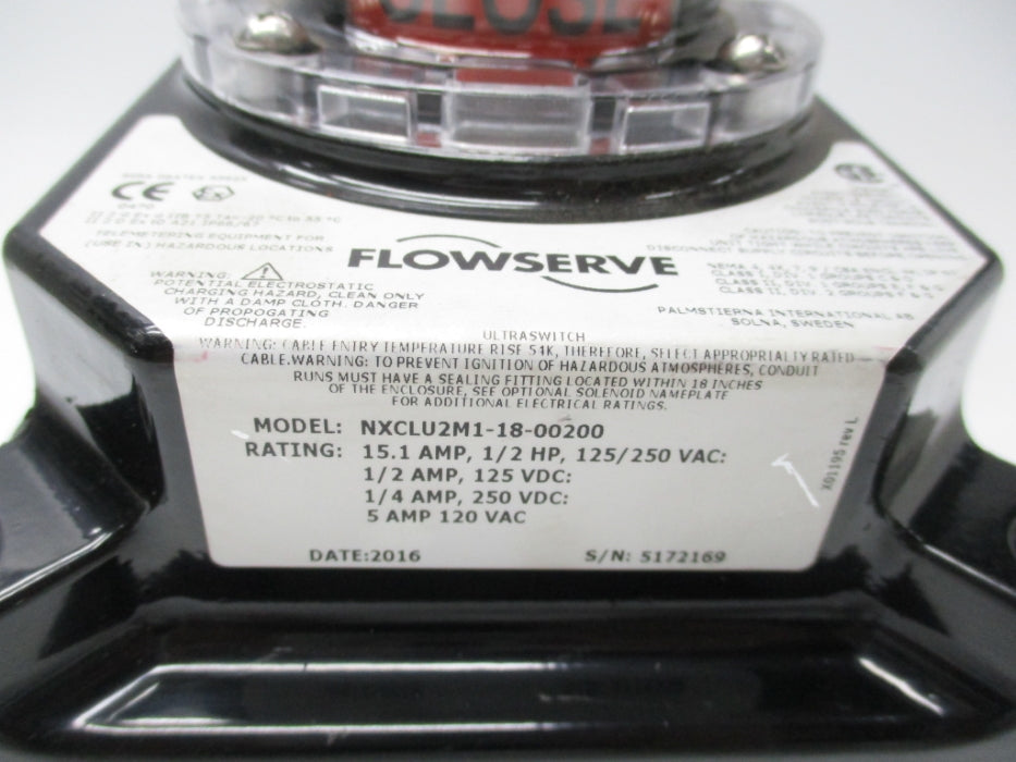 FLOWSERVE NXCLU2M1-18-00200 NSNP