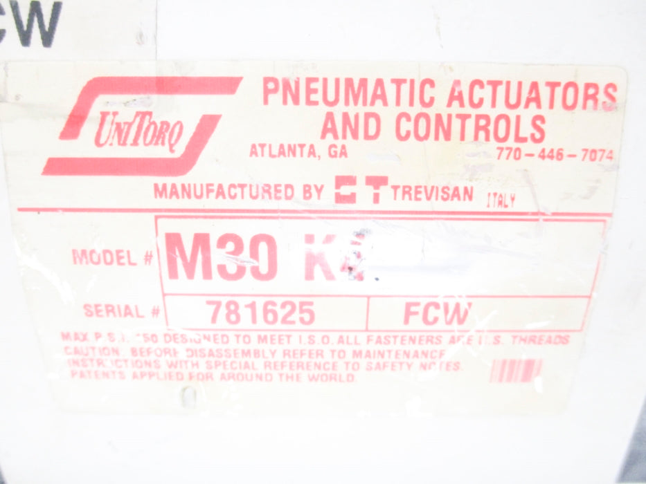 UNITORQ M30K4 150PSI UNMP