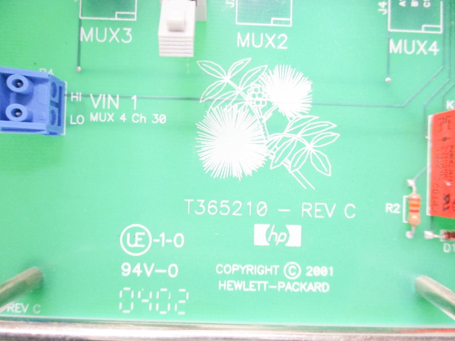 HEWLETT PACKARD T365210 REV. C UNMP