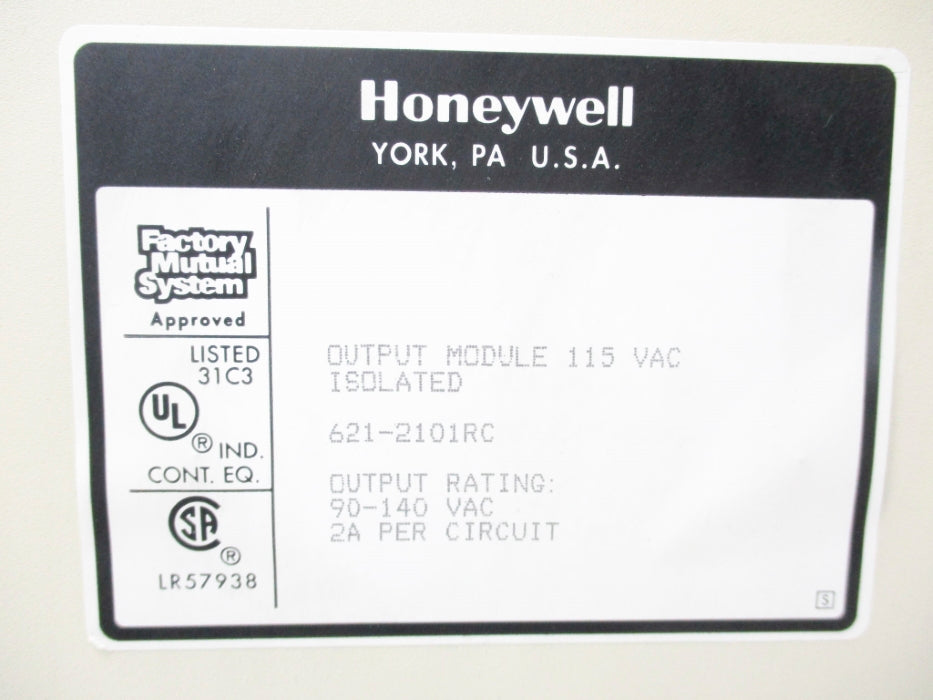 HONEYWELL 621-2101RC UNMP