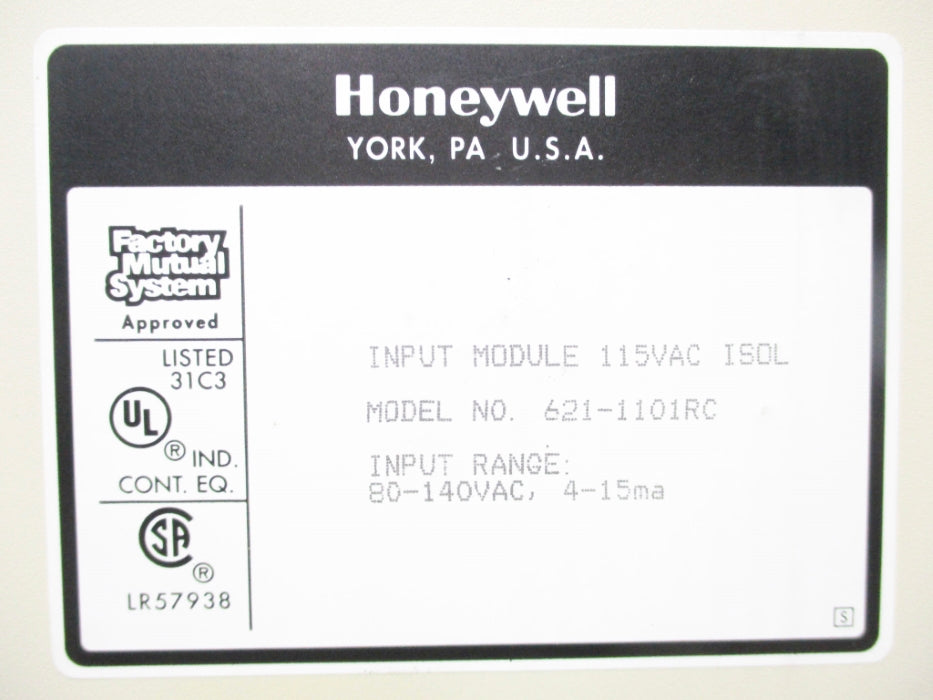 HONEYWELL 621-1101RC UNMP