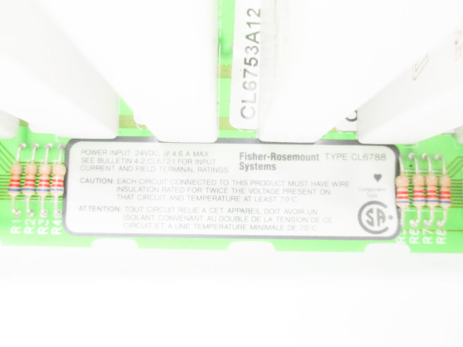 FISHER ROSEMOUNT CL6788 UNMP
