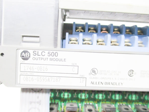 ALLEN BRADLEY  1746-OB16 SER. C 10-50VDC 0.25A  UNMP