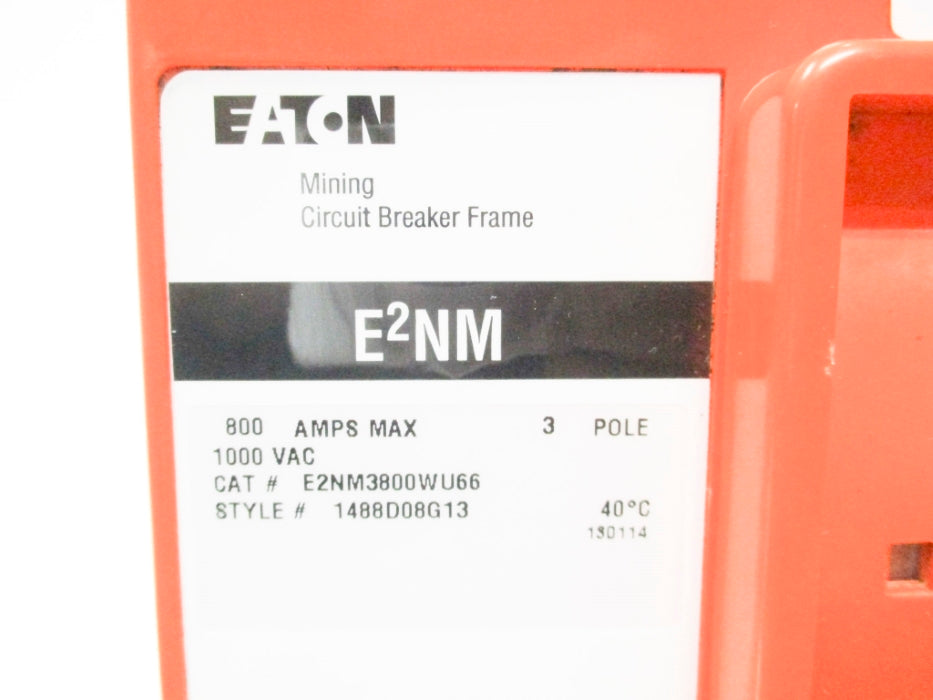 EATON E2NM3800WU66 W/1484D75G0 800A 1000VAC NSNP