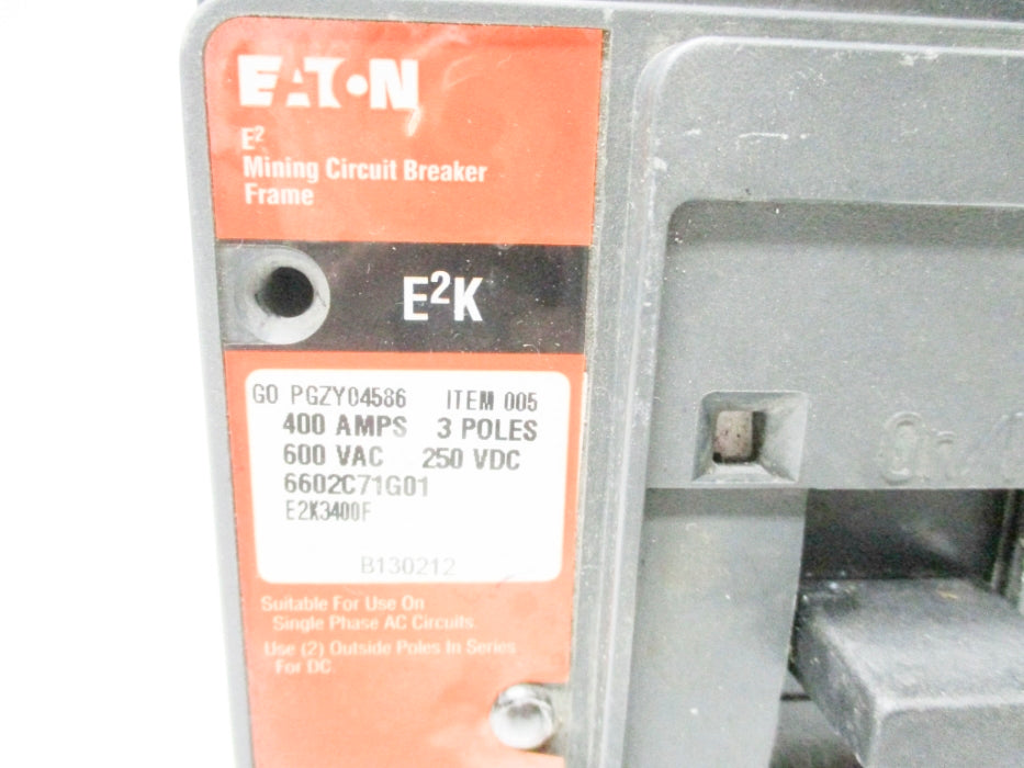 EATON E2K3400F 400A 600VAC NSNP