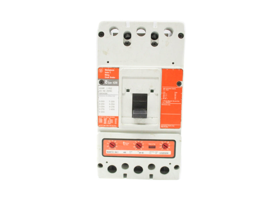 WESTINGHOUSE KDM3400MW 400A 600VAC NSNP