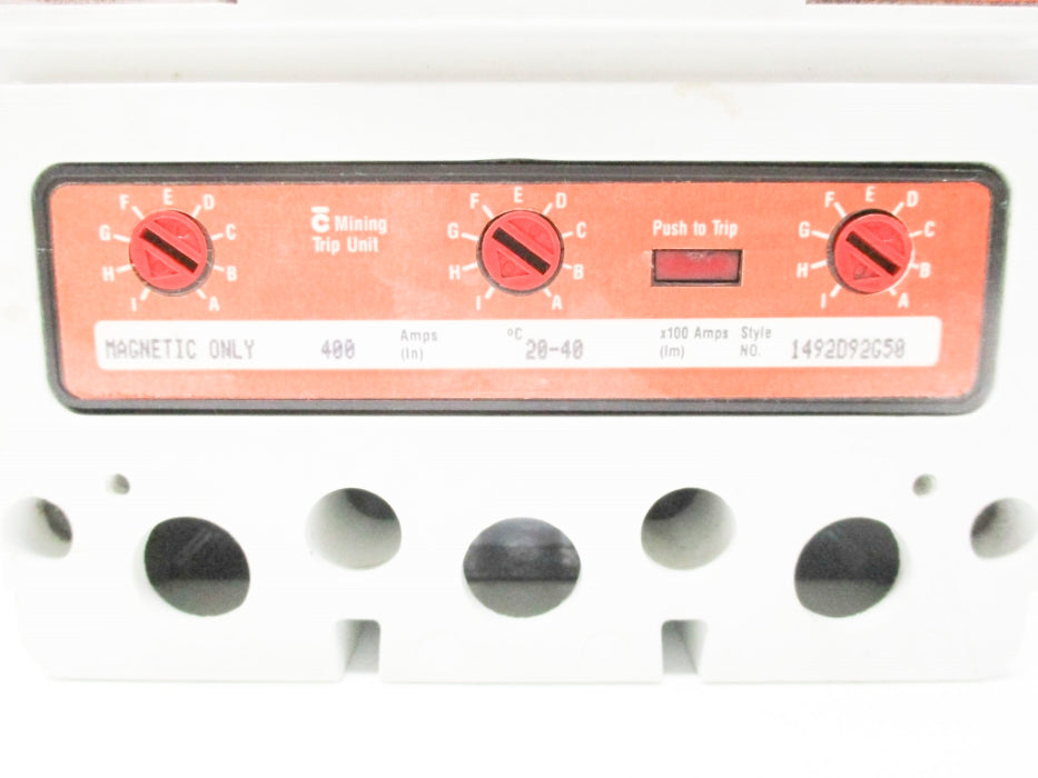 WESTINGHOUSE KDM3400MW 400A 600VAC NSNP