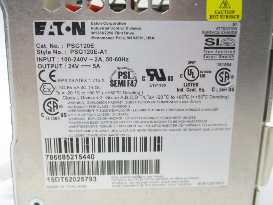 EATON PSG120E NSNP