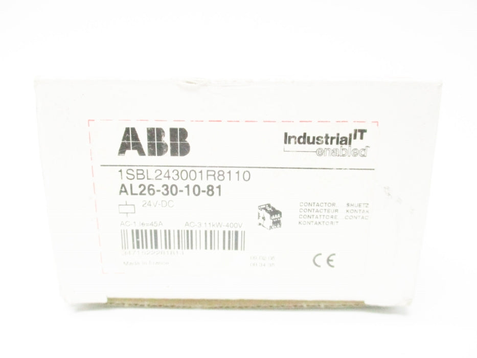 ABB AL26-30-10-81 24VDC NSMP