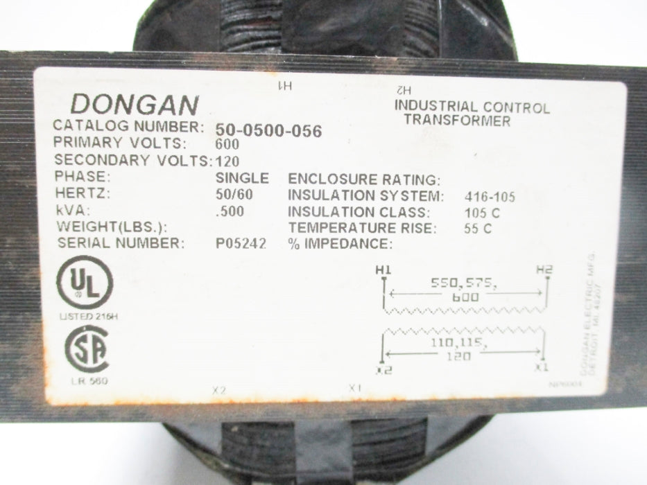 DONGAN 50-0500-056 UNMP