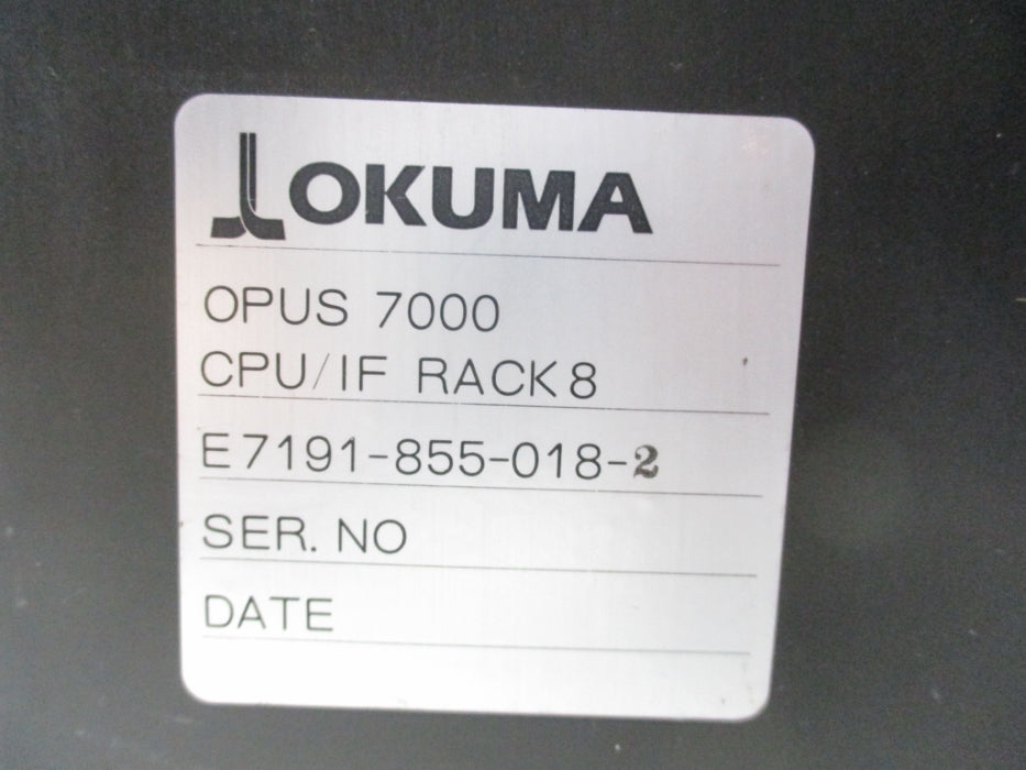 OKUMA E7191-855-018-2 UNMP
