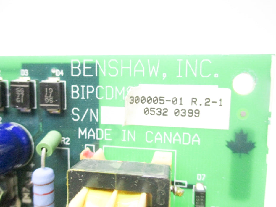 BENSHAW BIPCDMS300005-01 UNMP
