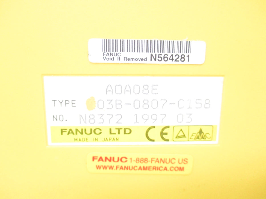 FANUC A03B-0807-C158 UNMP