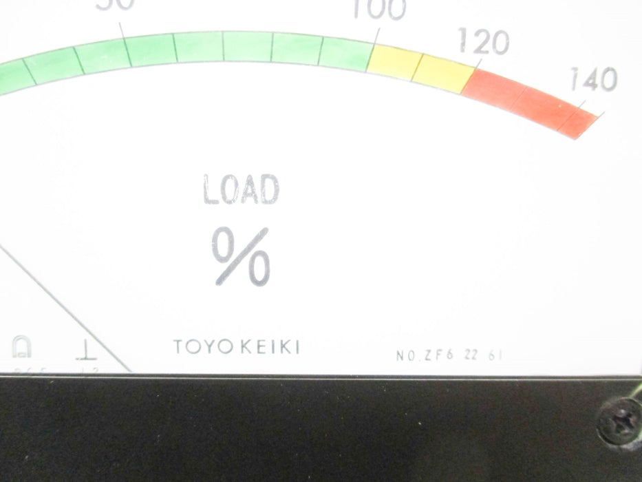 TOYO KEIKI ZF62261 0-140 % NSNP