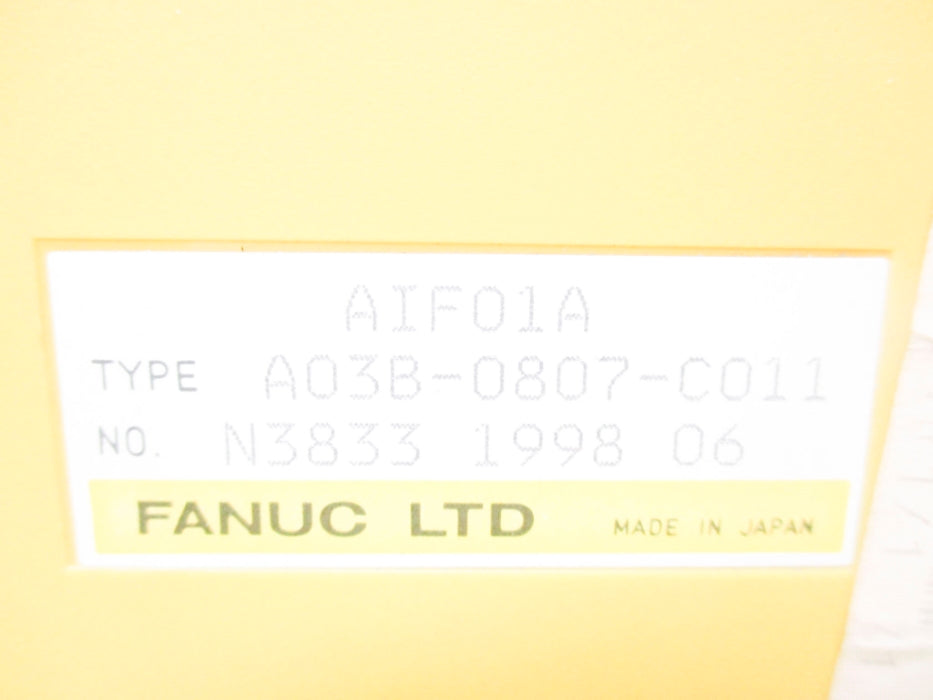 FANUC A03B-0807-C011 UNMP
