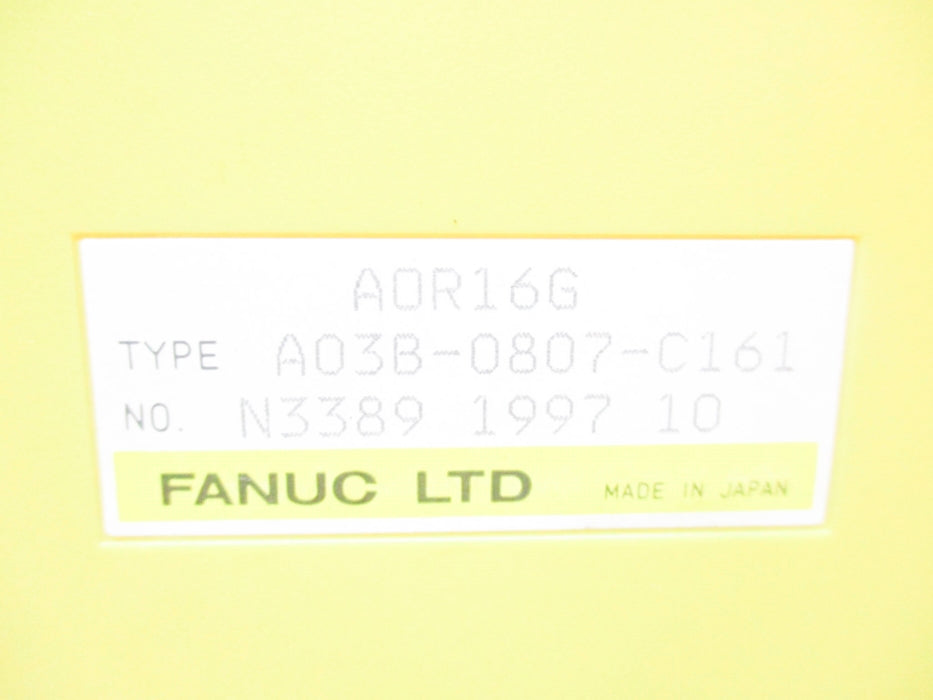 FANUC A03B-0807-C161 UNMP