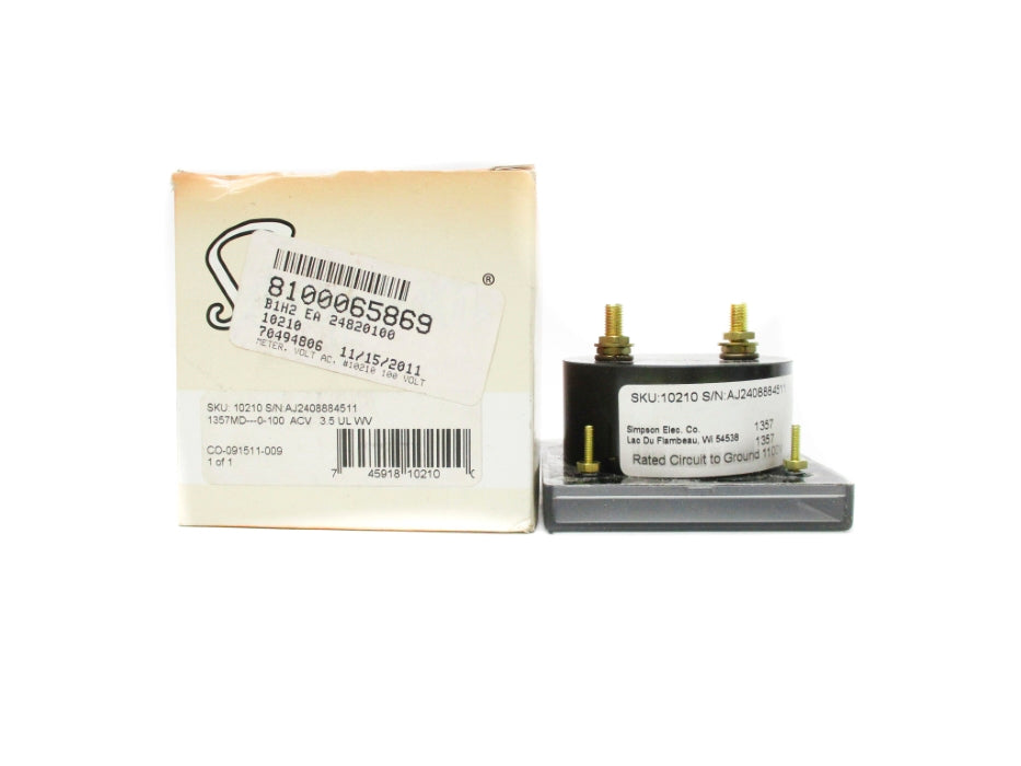 SIMPSON 10210 0-100VAC NSMP