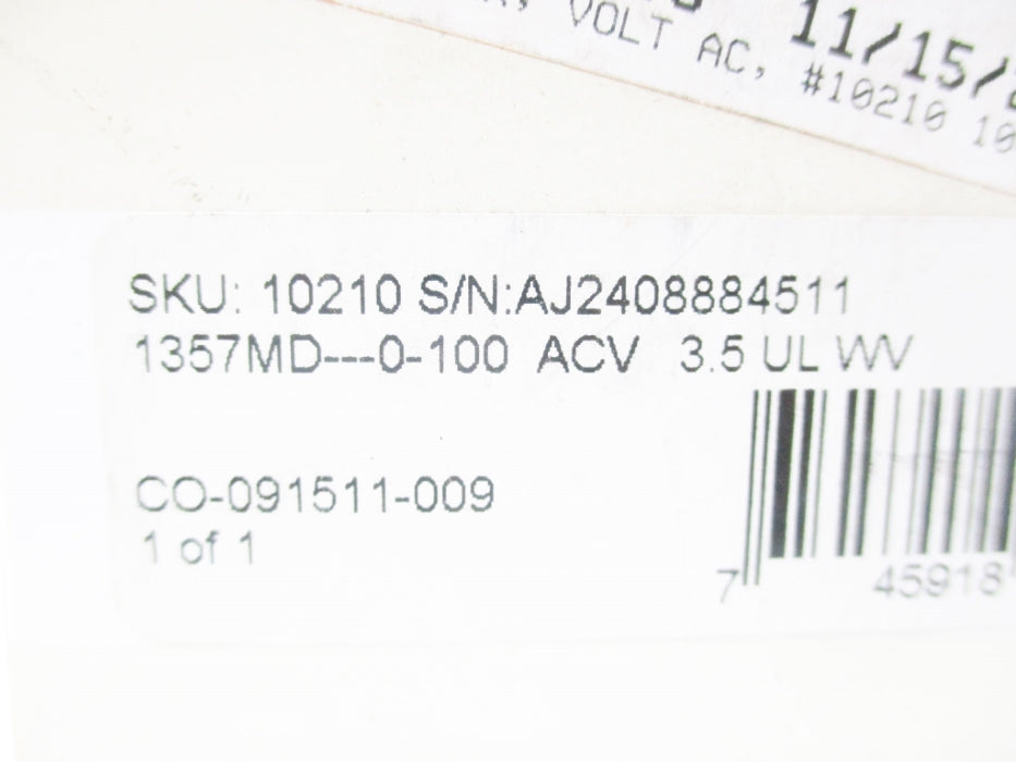 SIMPSON 10210 0-100VAC NSMP