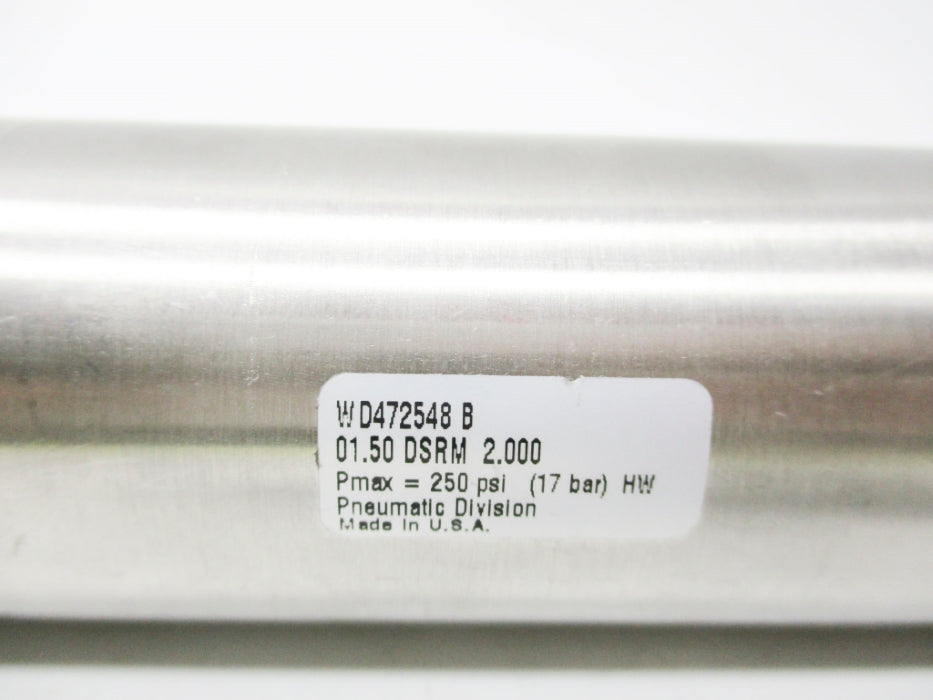 PARKER 01.50DSRM2.000 250PSI NSNP