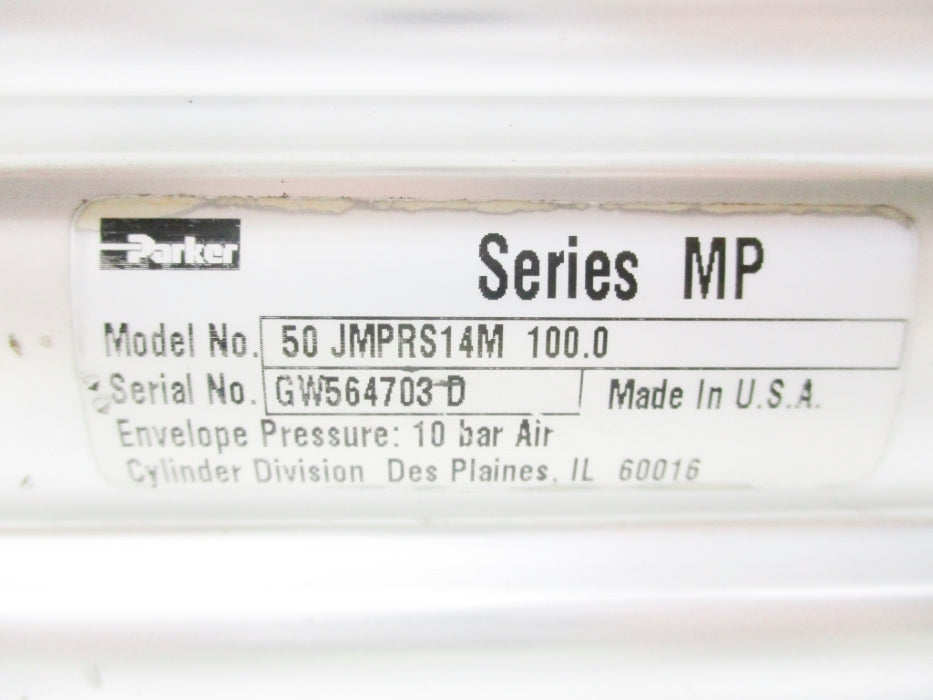 PARKER 50JMPRS14M100.0 NSNP