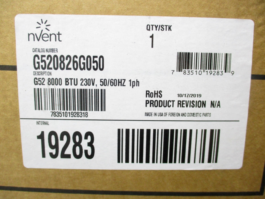 NVENT G520826G050 NSFS