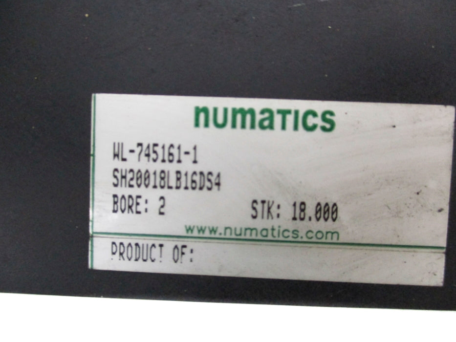 NUMATICS 2000D01-18A-03 W/WL-745161-1 NSNP