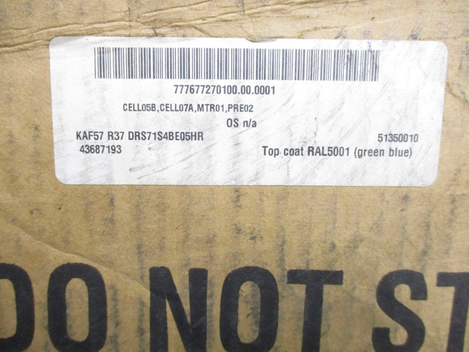 SEW EURODRIVE KAF57R37DRS71S4BE05HR NSMP
