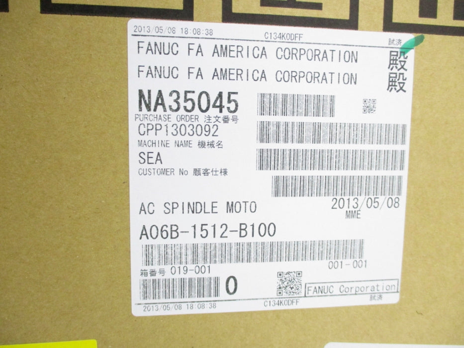 FANUC A06B-1512-B100 NSMP