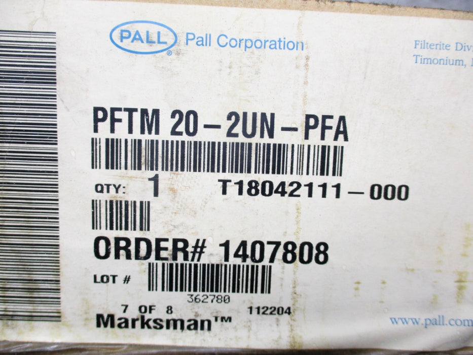 PALL PFTM20-2UN-PFA NSFS