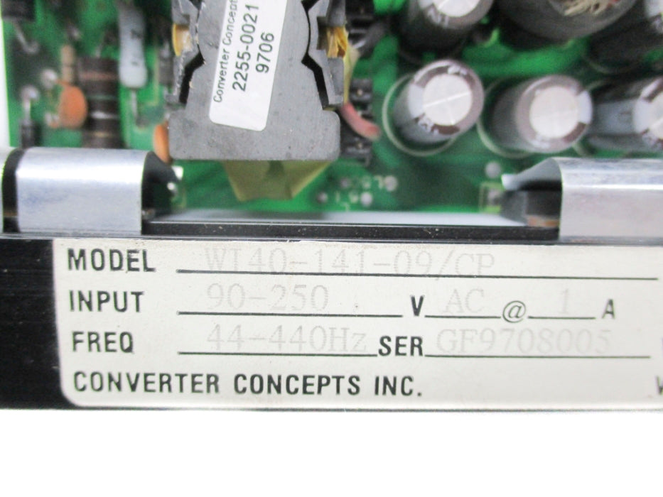 CONVERTER CONCEPTS WT40-141-09/CP UNMP