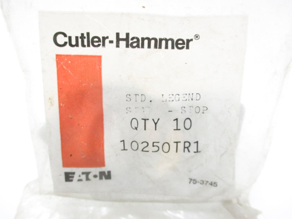 CUTLER HAMMER 10250TR1 (PKG OF 10) NSMP
