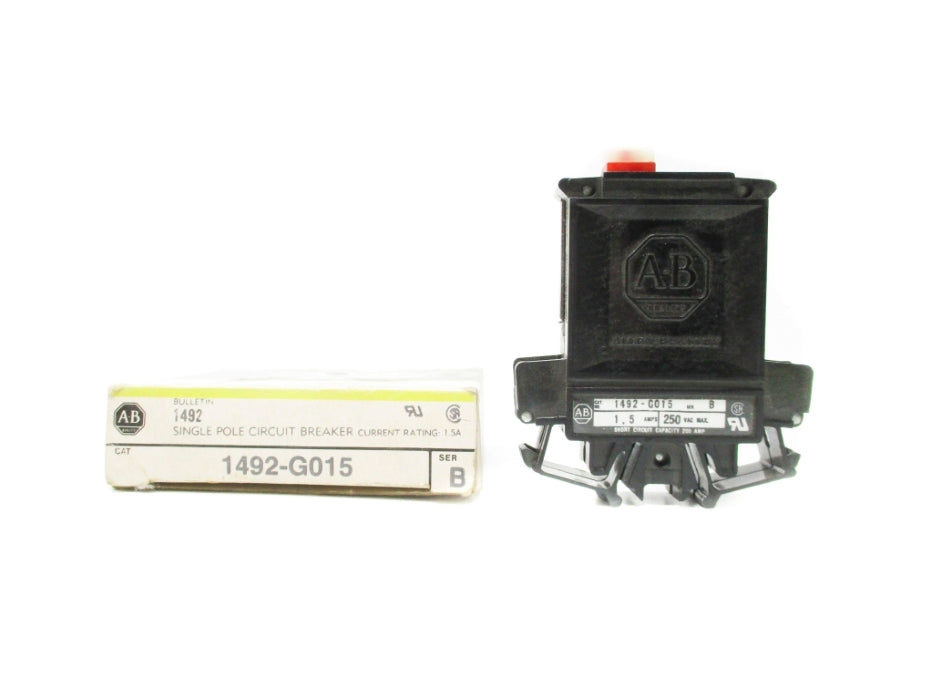 ALLEN BRADLEY 1492-G015 SER. B 1.5A 250VAC NSMP