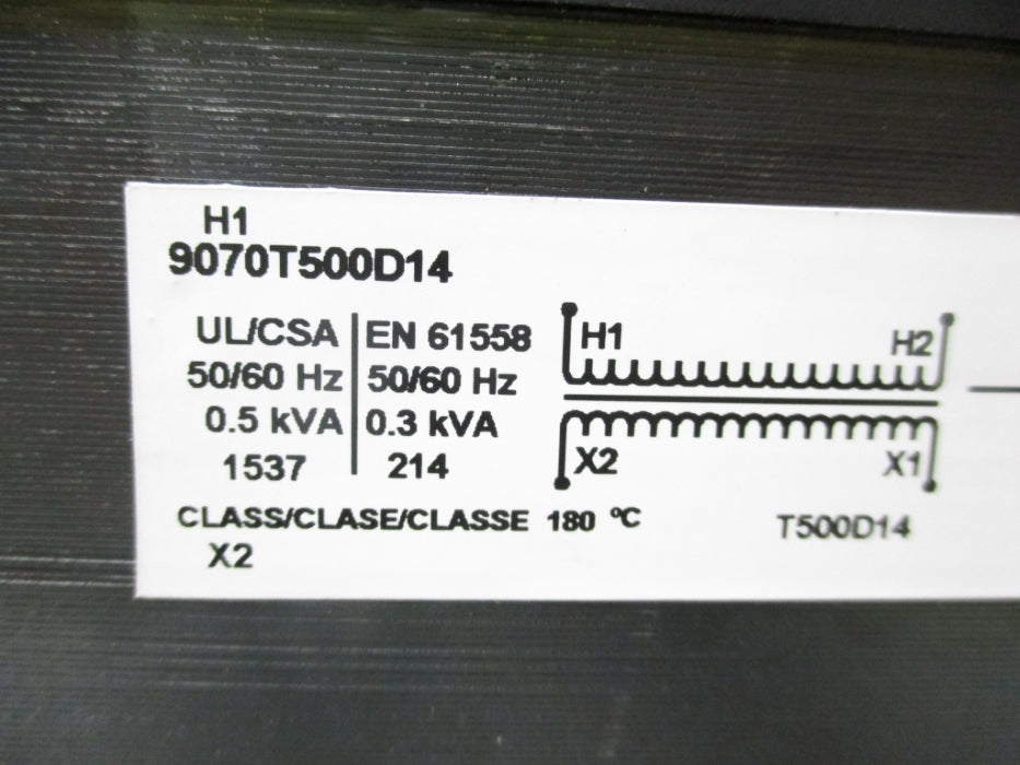 SQUARE D 9070T500D14 (AS PICTURED) UNMP