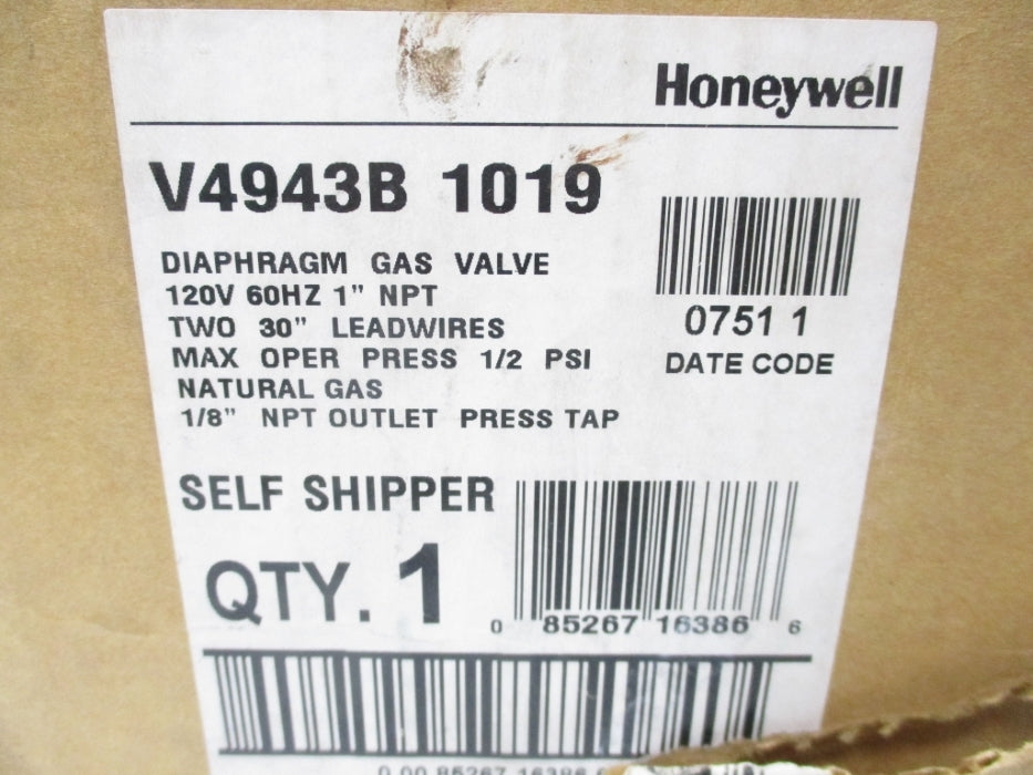 HONEYWELL V4943B1019 120V NSMP