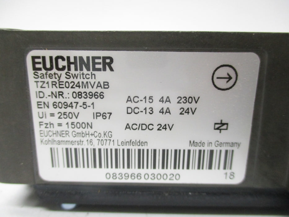 EUCHNER TZ1RE024MVAB NSNP
