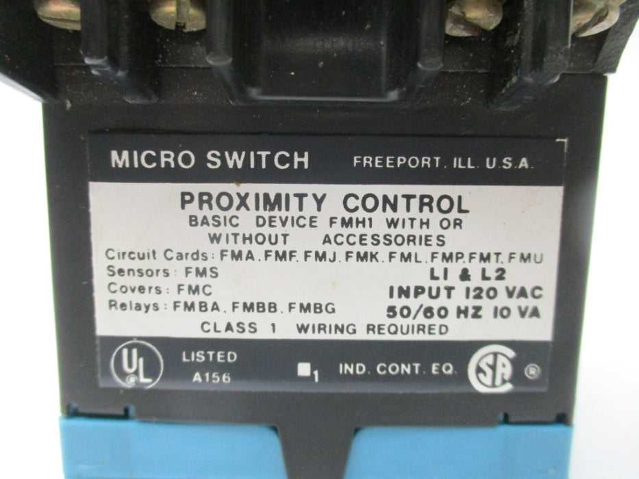 MICRO SWITCH FMH1 UNMP