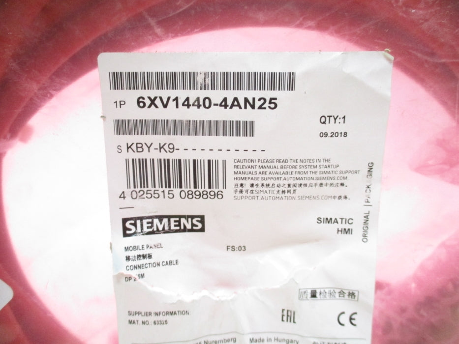 SIEMENS 6XV1440-4AN25 NSMP