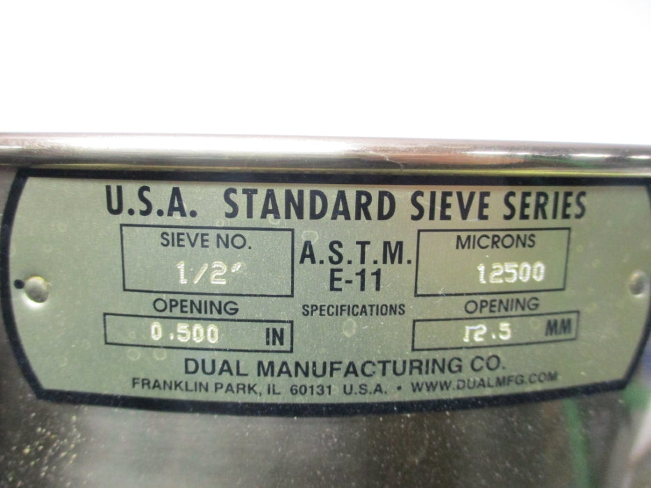 DUAL MANUFACTURING A.S.T.M.E-11 NSMP