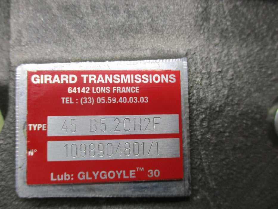 GIRARD TRANSMISSIONS 45B5.2CH2F UNMP