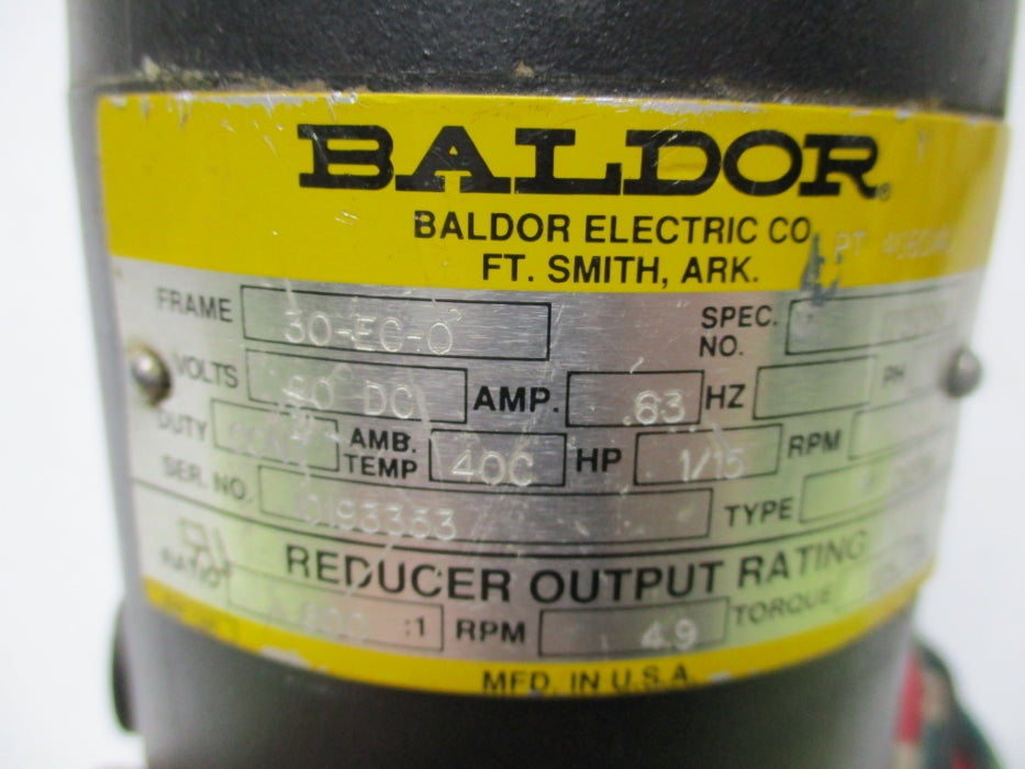 BALDOR 30-EC-0 UNMP