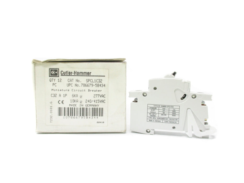 CUTLER HAMMER SPCL1C32 32A 277VAC (PKG OF 12) NSMP