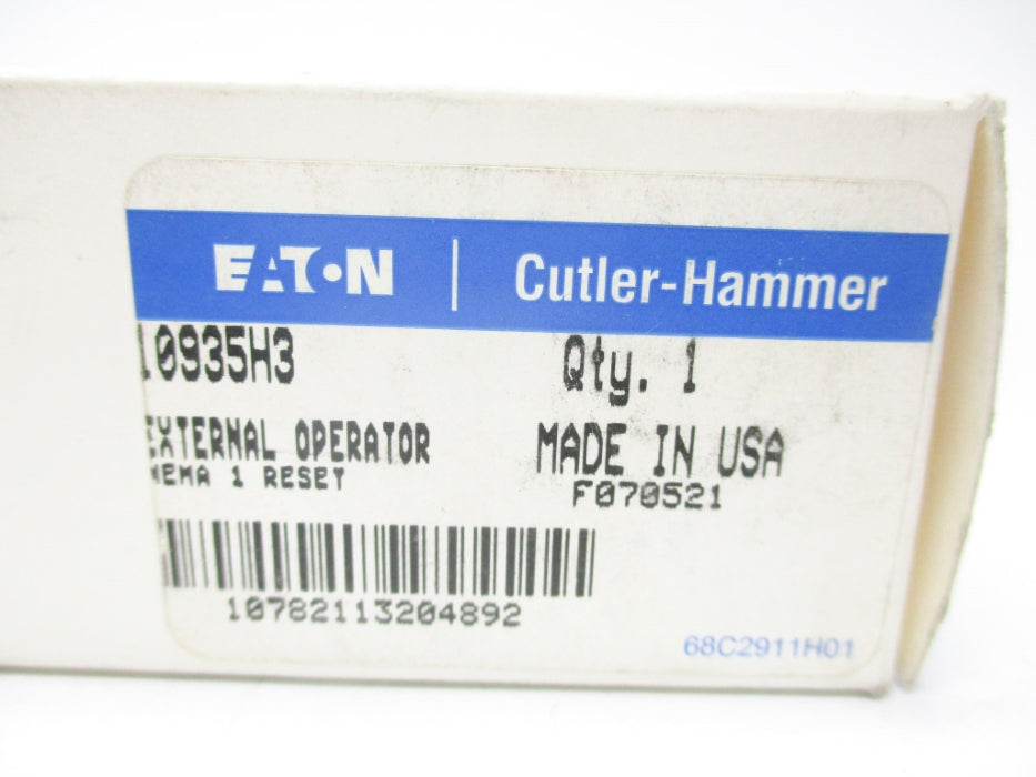 CUTLER HAMMER 10935H3 NSMP