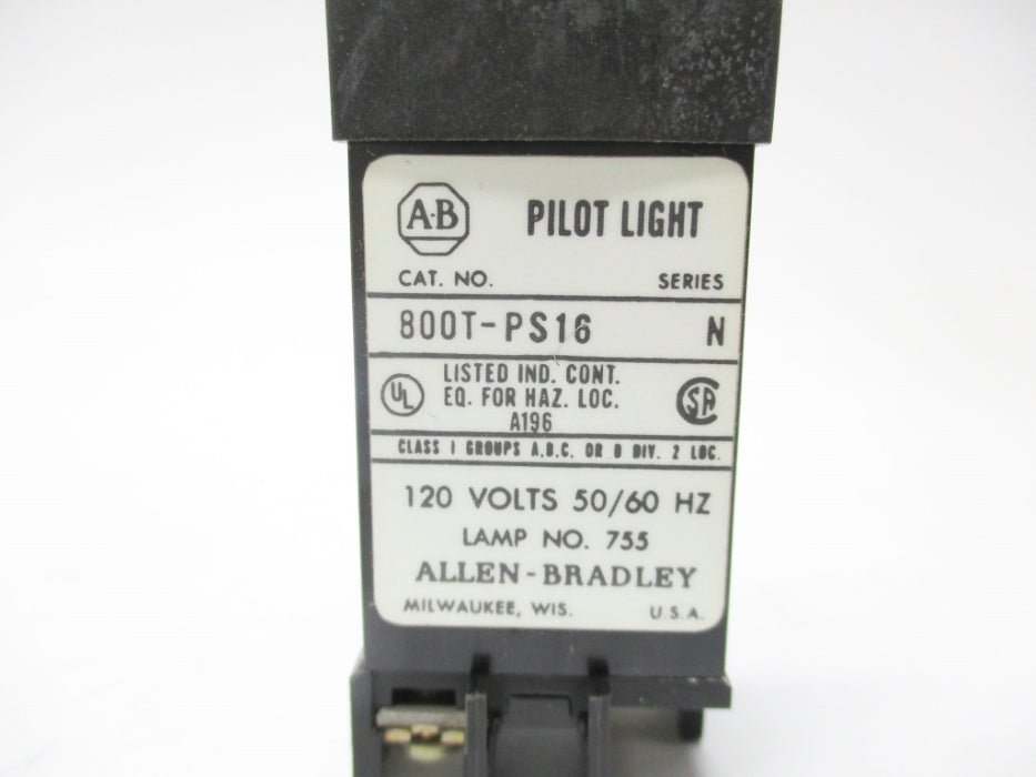 INDUSTRIAL SPARE PART 800T-PS16 SER. N 120V NSNP