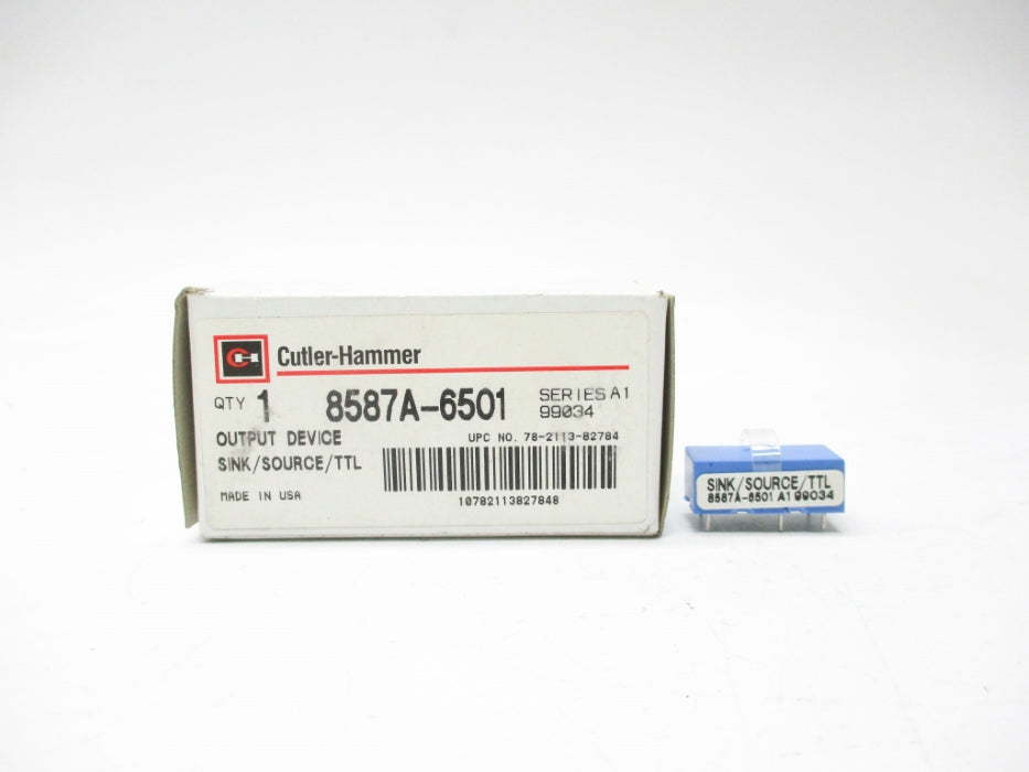 CUTLER HAMMER 8587A-6501 SER. A1 NSMP