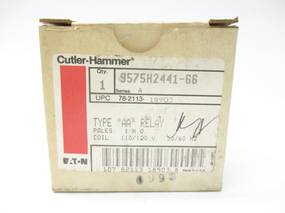CUTLER HAMMER 9575H2441-66 SER. A 110/120V NSMP