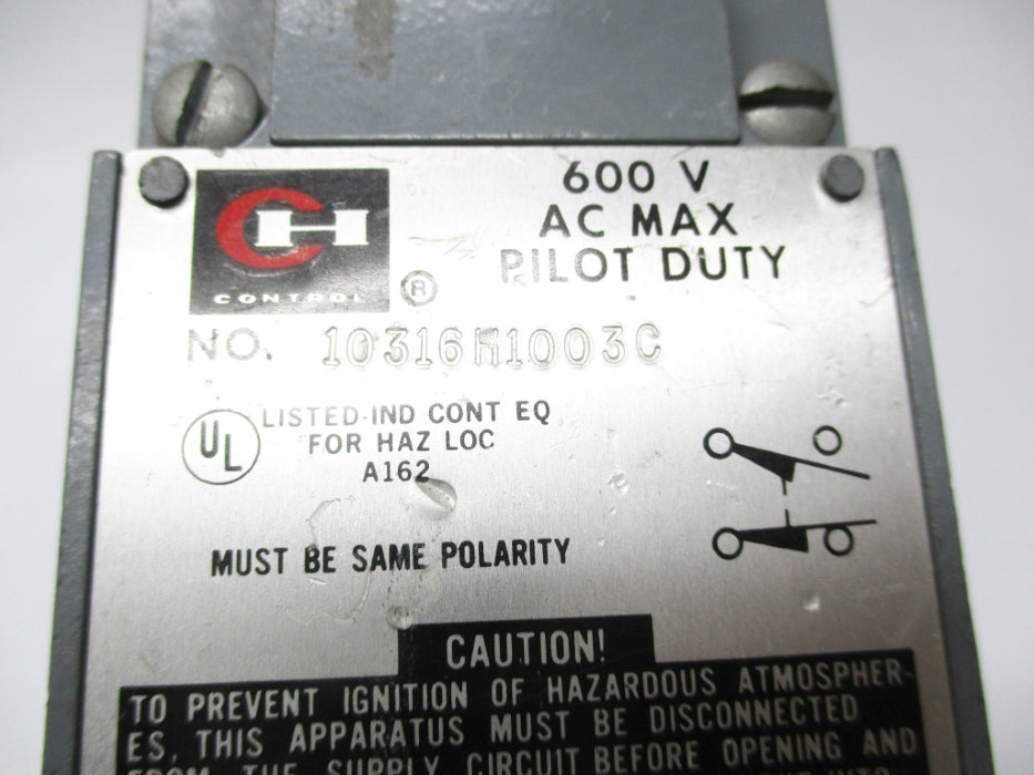 CUTLER HAMMER 10316H1003C NSNP