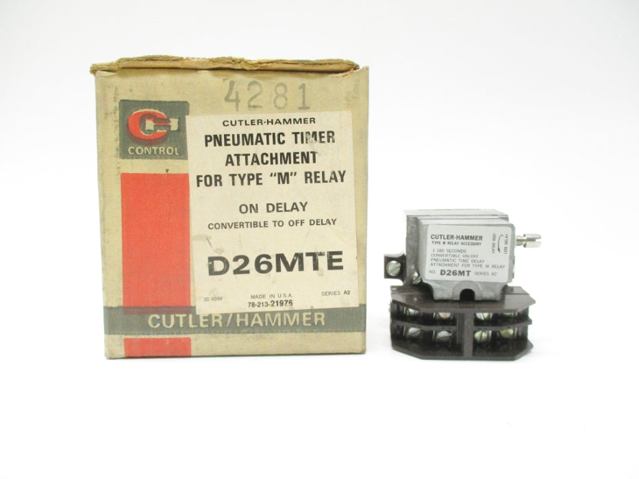 CUTLER HAMMER D26MTE SER. A2 NSMP
